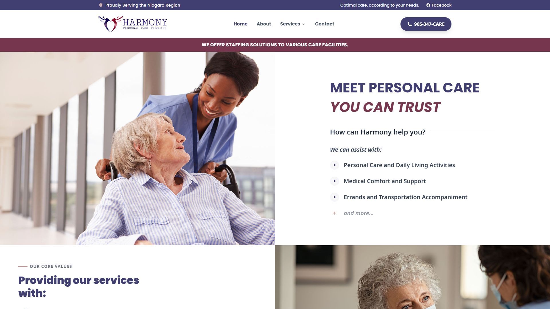 Harmony Personal Care Services
